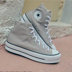 Womens Converse Chuck Taylor All Star Lift Hi Sneaker - Wonder Stone